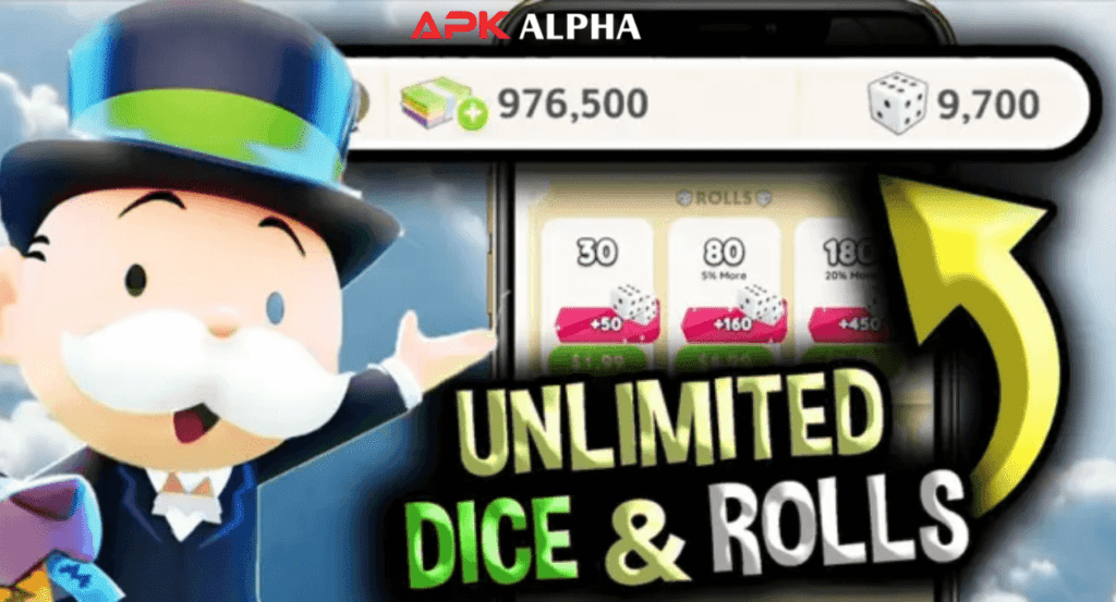 Unlimited dice and rolls